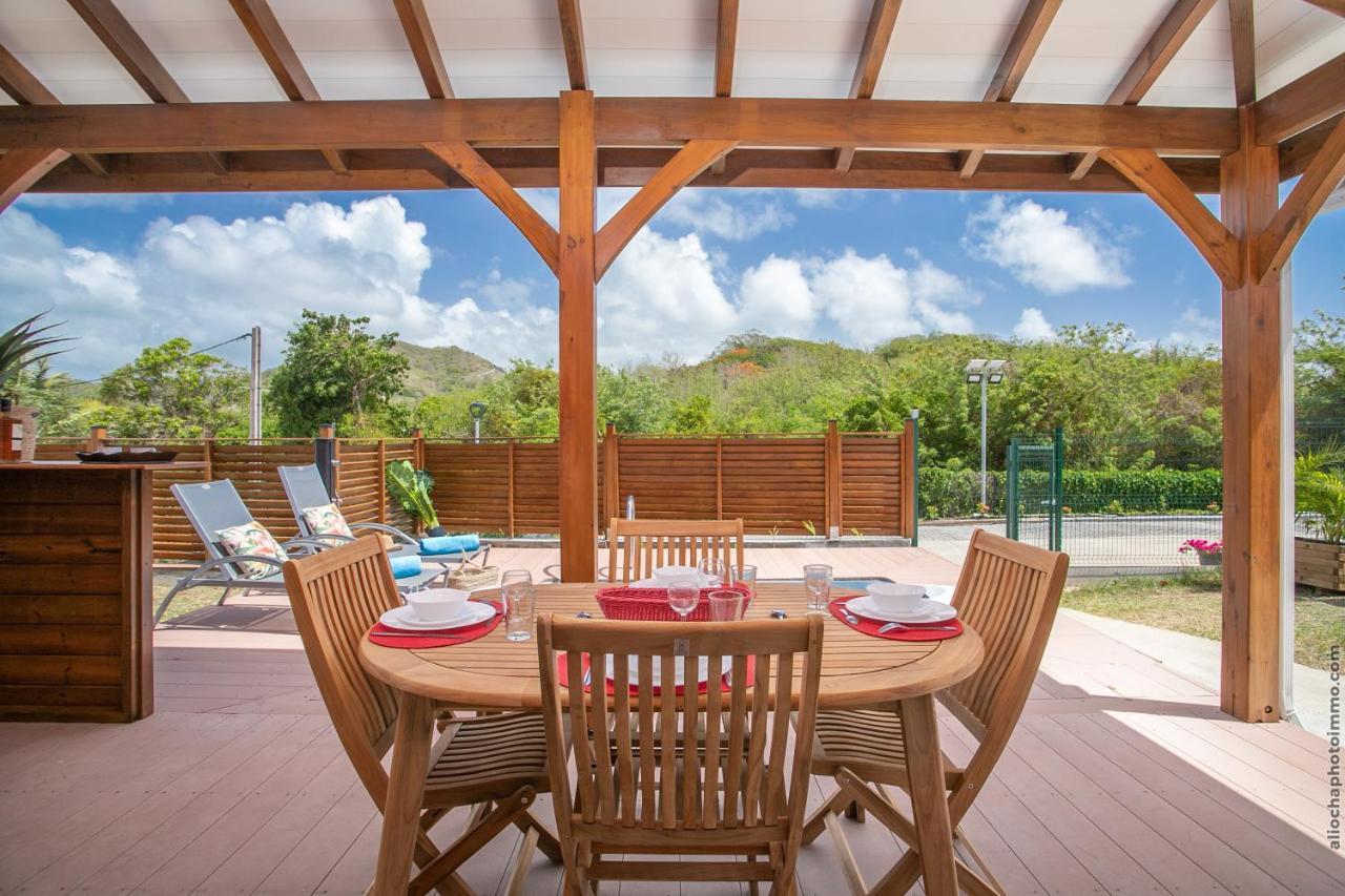 Bungalow Pom 1, Piscine, A 5 Min Des Plages Le Vauclin Exteriér fotografie