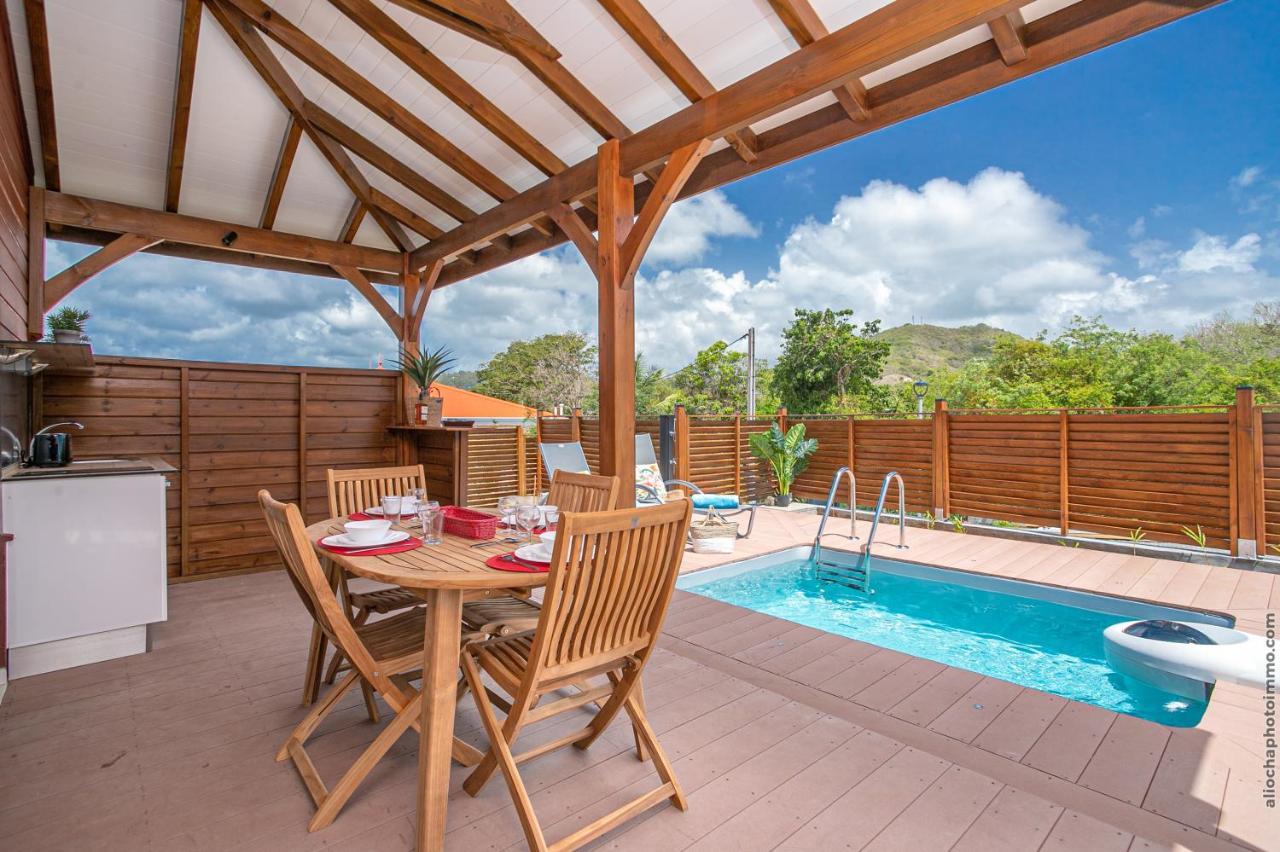Bungalow Pom 1, Piscine, A 5 Min Des Plages Le Vauclin Exteriér fotografie