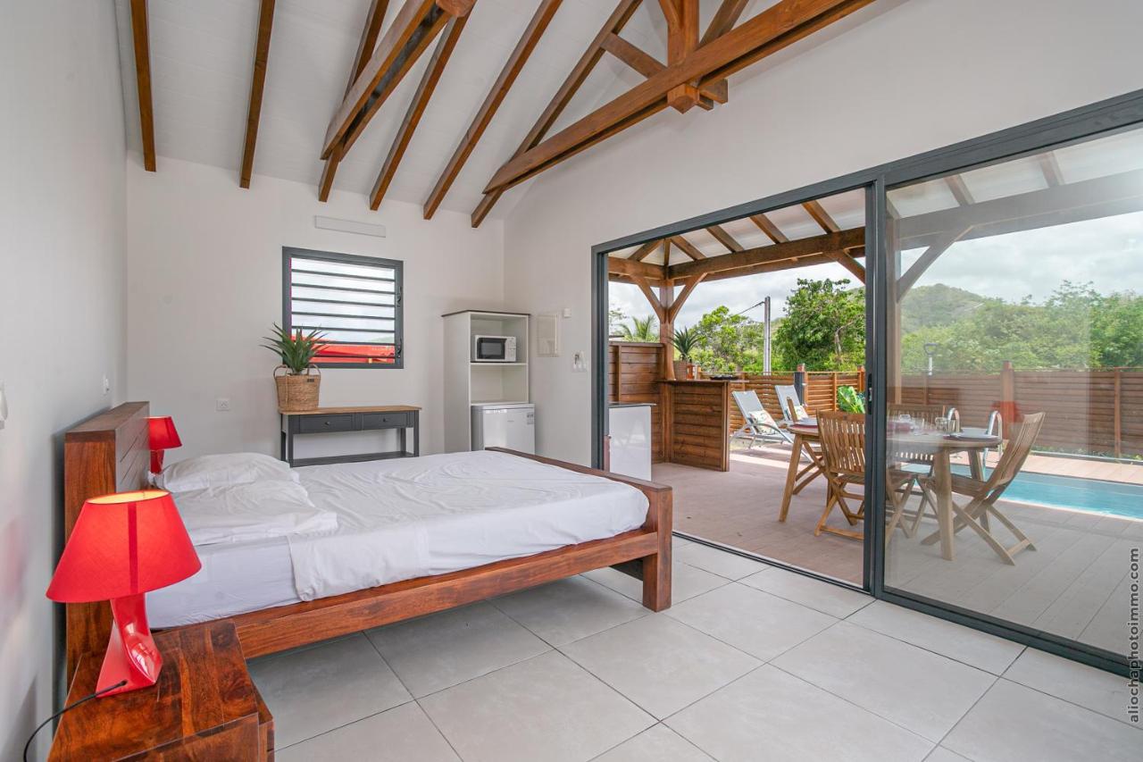 Bungalow Pom 1, Piscine, A 5 Min Des Plages Le Vauclin Exteriér fotografie